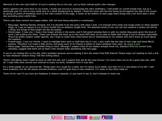 blog/site-update screenshot