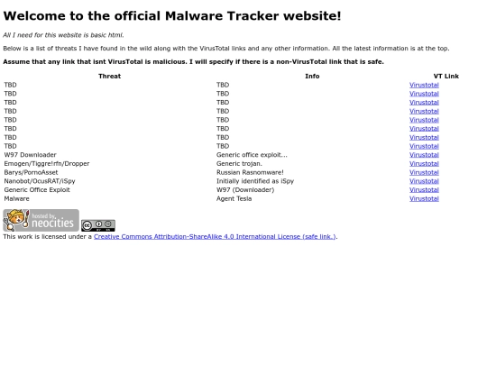 index screenshot