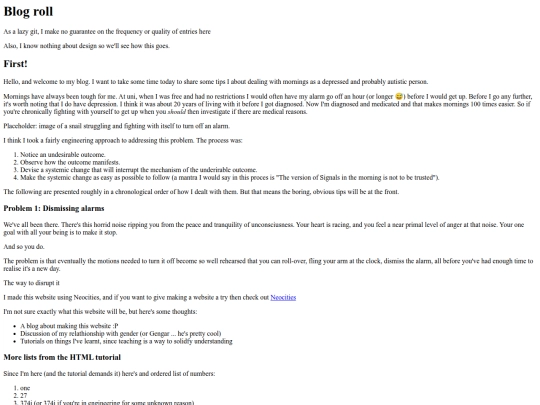 BlogRoll screenshot
