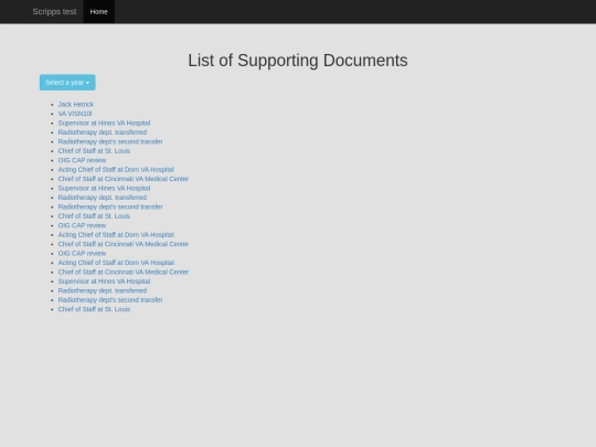test screenshot