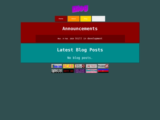 blog screenshot