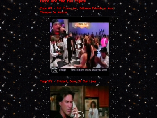 videos screenshot