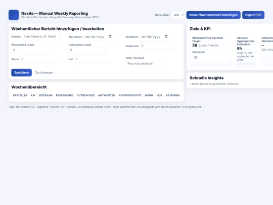 leadreports screenshot