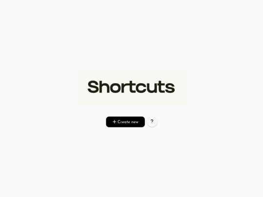 shortcut screenshot