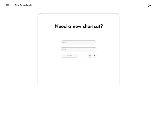 shortcuts screenshot