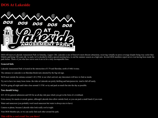 DOSAtLakeside screenshot