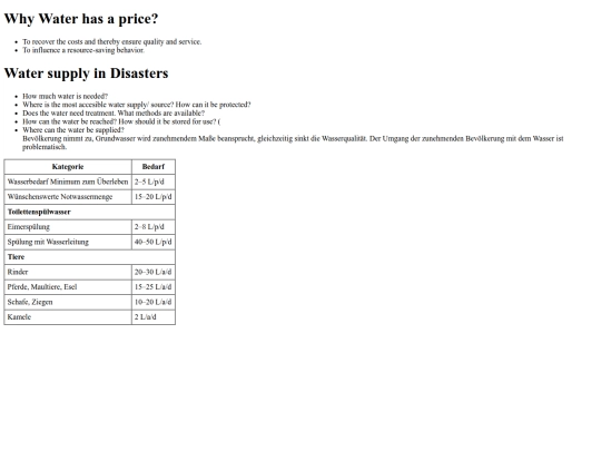 WaterScience screenshot