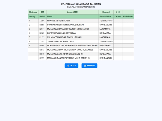 startlist_305 screenshot
