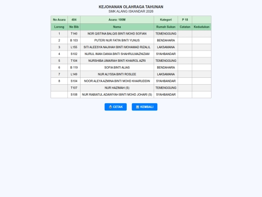 startlist_404 screenshot