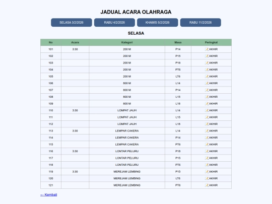 tarikh screenshot