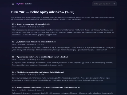 title/Yuru_Yuri/episodes_list screenshot