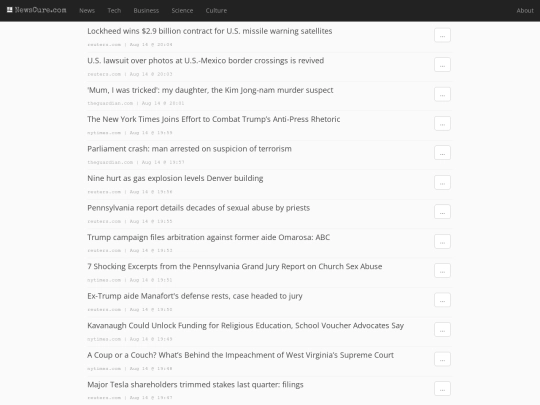 news screenshot