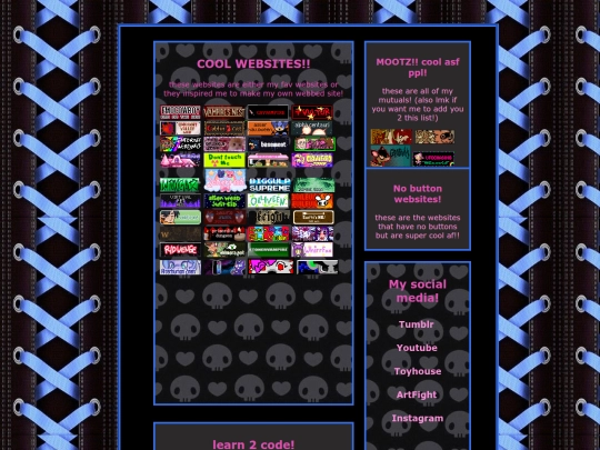 links screenshot
