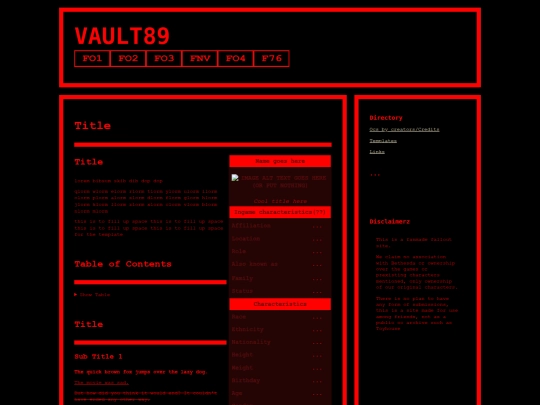 fo2/fo2template screenshot