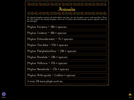 pages/animalia screenshot