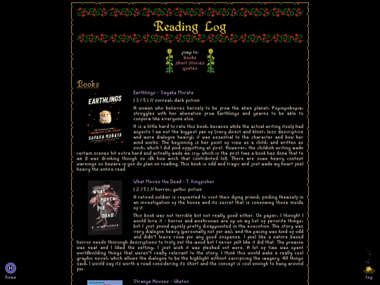 pages/reading screenshot