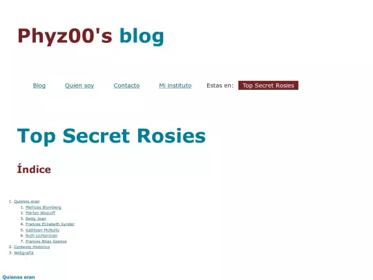 TopSecretRosies screenshot