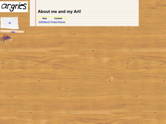 blog screenshot
