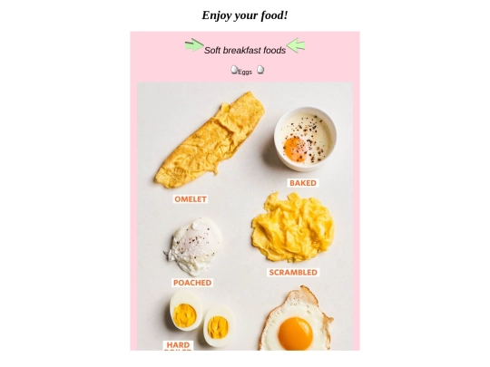 breakfast screenshot