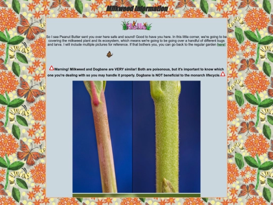 milkweed screenshot