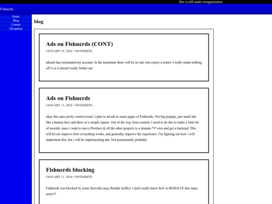 blog screenshot
