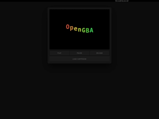 opengba screenshot