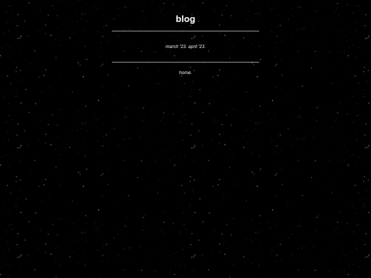 blog screenshot