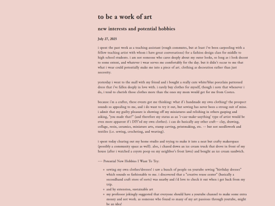posts/2025-07-27-to-be-a-work-of-art screenshot
