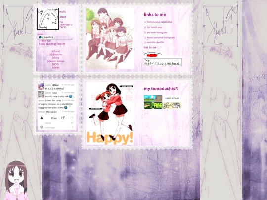 links screenshot