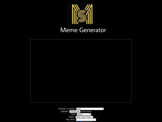 Generator screenshot