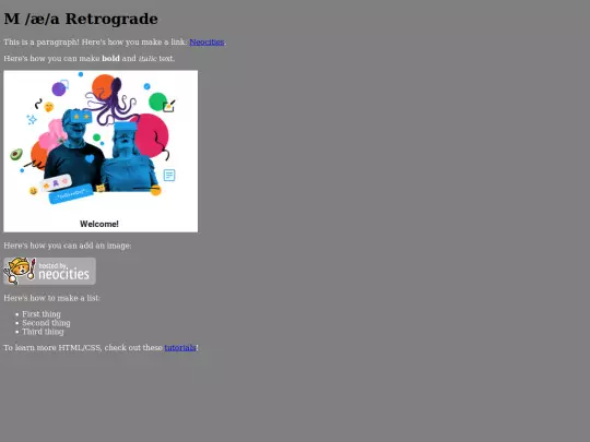 MaRetroding screenshot