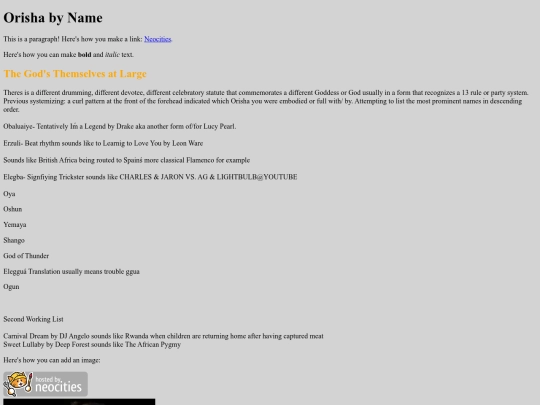 OrishabyName screenshot
