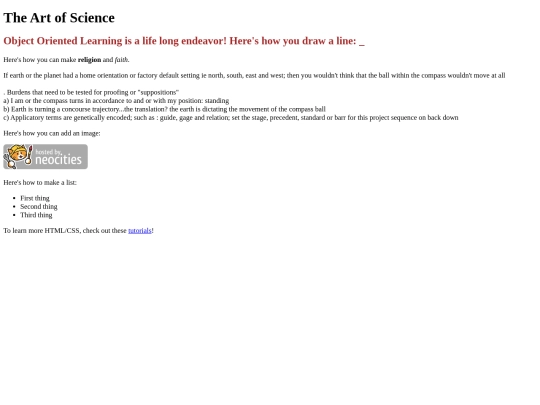 Science screenshot