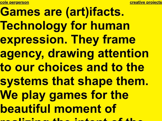 creativity screenshot