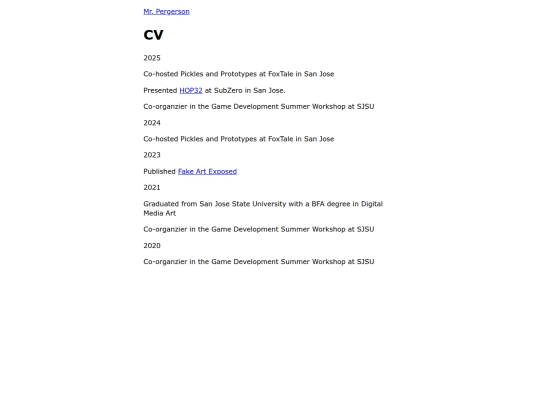 cv screenshot