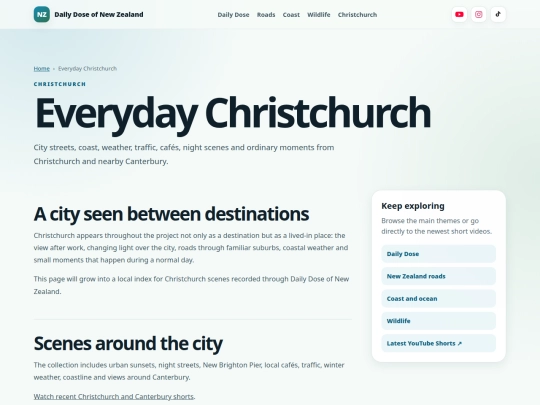 christchurch-new-zealand screenshot
