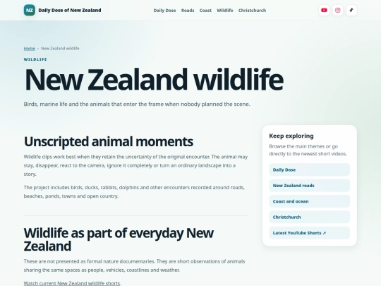 new-zealand-wildlife screenshot