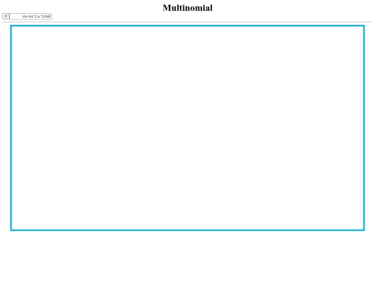 multinomial screenshot