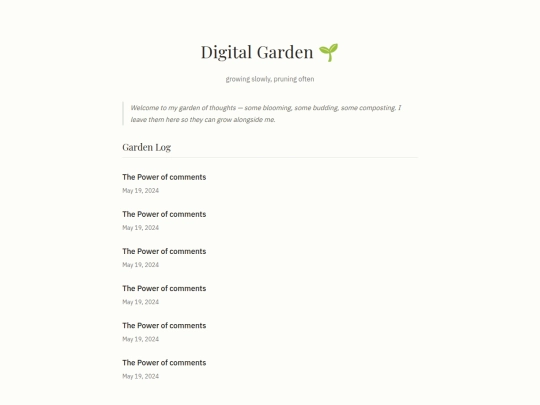 blog screenshot