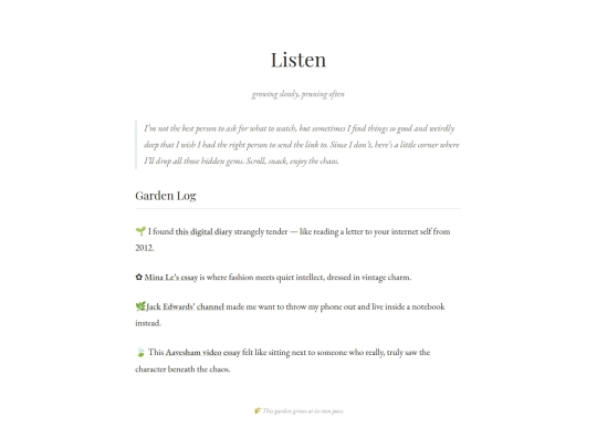 listen screenshot