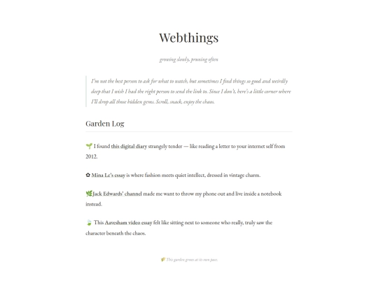 webthings screenshot