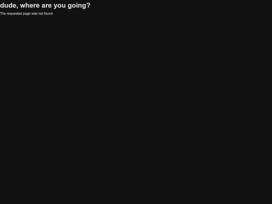 not_found screenshot