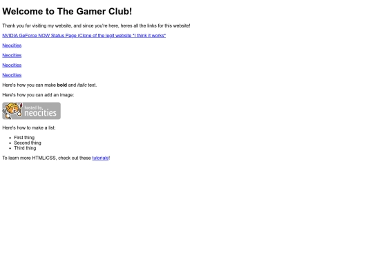 test screenshot
