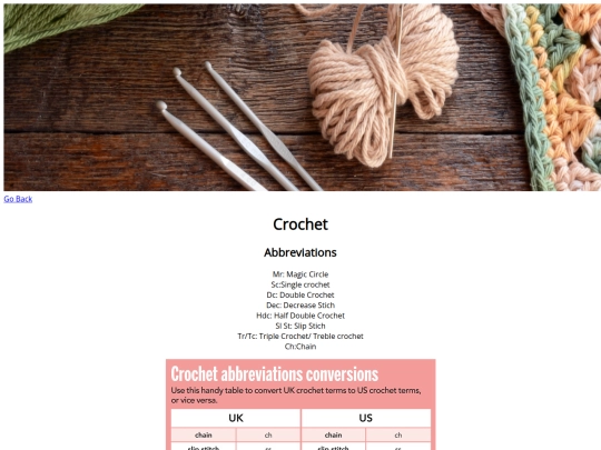 Crochet_Screen screenshot