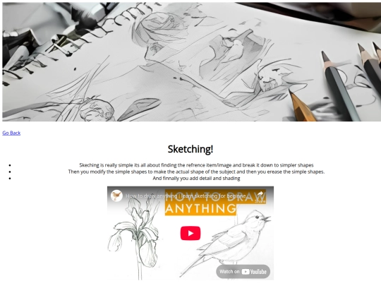 Sketching screenshot