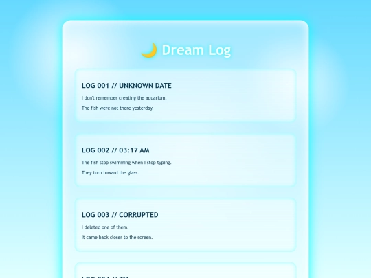 dreamlog screenshot