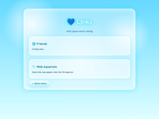 links screenshot