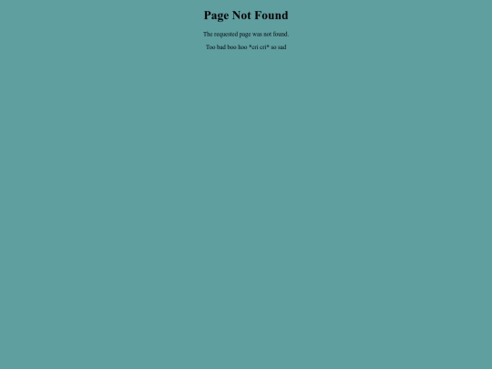 not_found screenshot