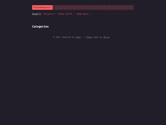 categories screenshot