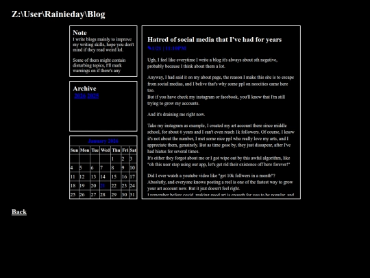 blog screenshot